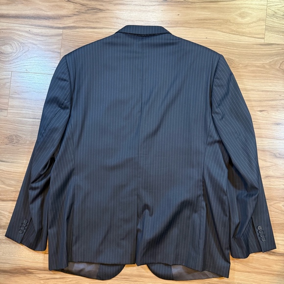 Cremieux Men’s 46S Loro Piana Wool Pinstripe Suit